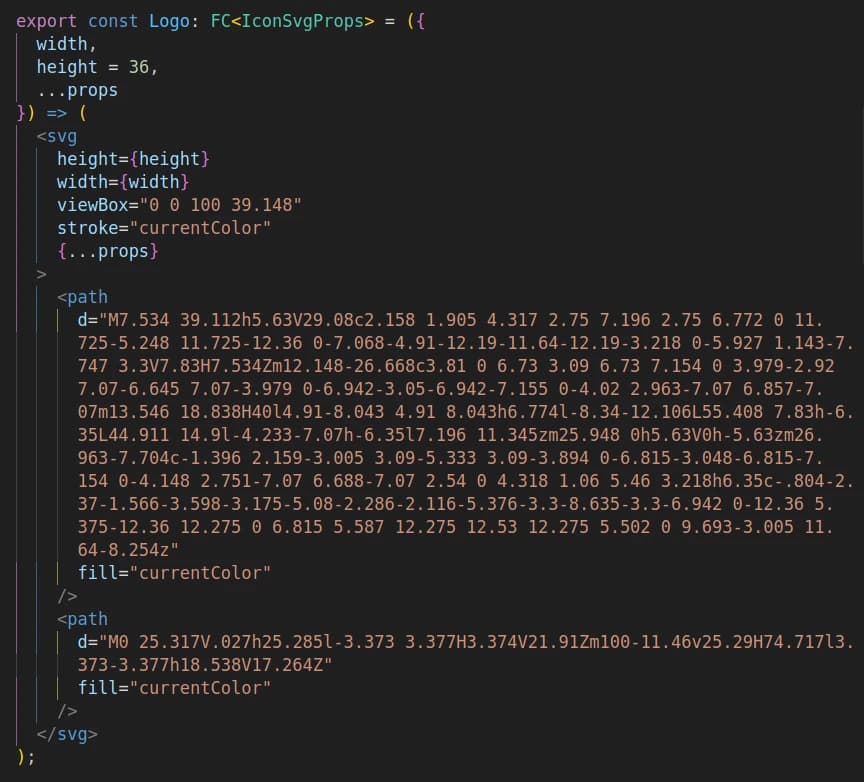 exempel på en komponent